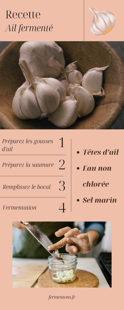 recette ail fermenté