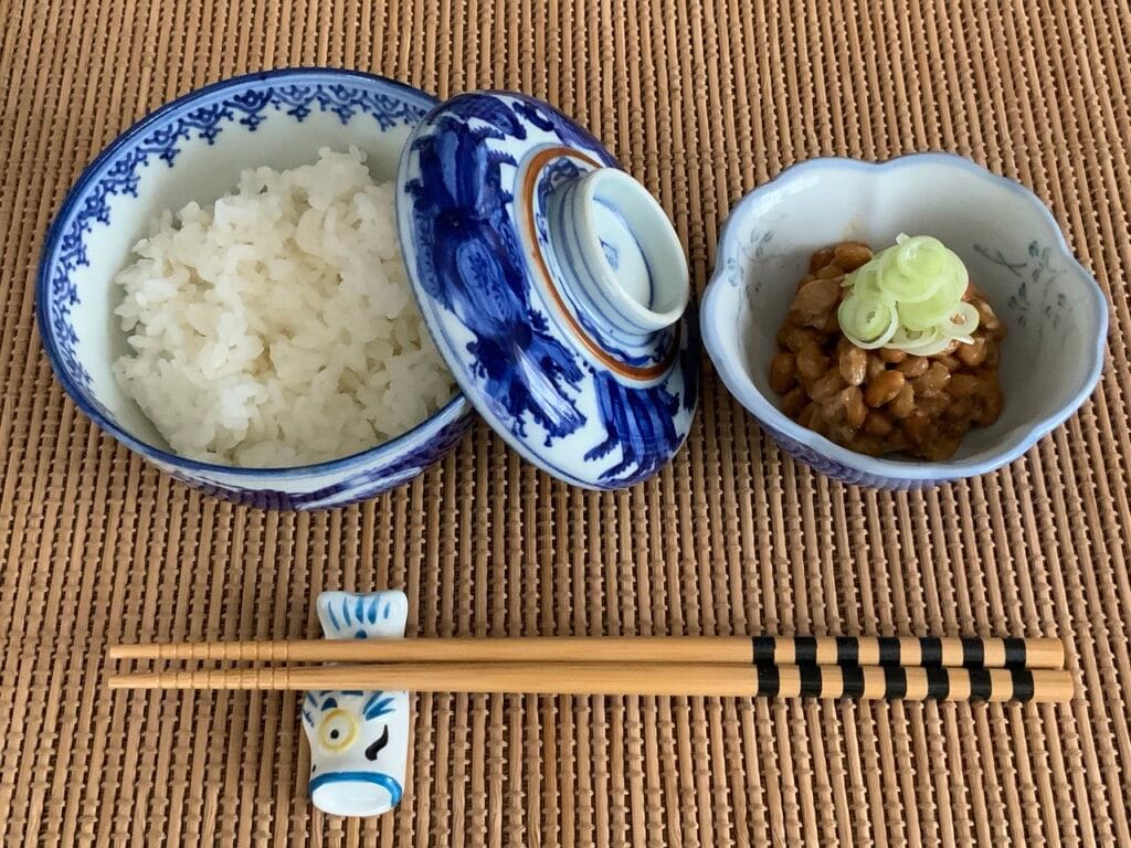 natto et riz